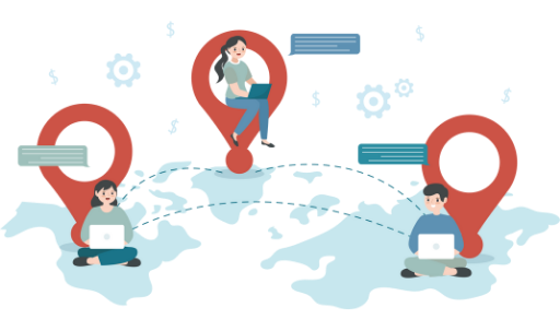 Global connection to network